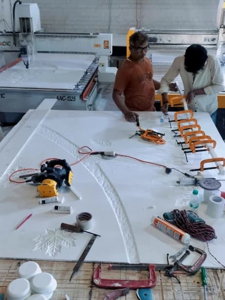 corian mandir manufacturer wale bhaiya